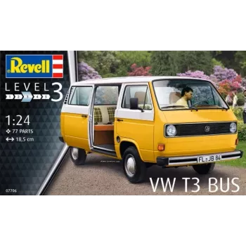 Plastmasas modelis VW T3 BUS 1/25