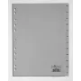 Durable 6507-10 Mēnešu dalītājs ar cilnēm, pelēks