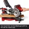 Slīpzāģis EINHELL TE-SM 36/8 L Li‑Solo 36 V (2x18 V) — bezvadu, bez akumulatora
