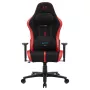 ONEX STC Alcantara L Series biroja/datorspēļu krēsls, melns/sarkans