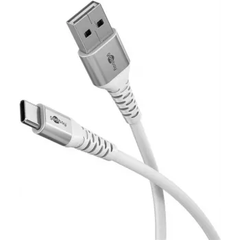 Wentronic 74529 USB kabelis balts