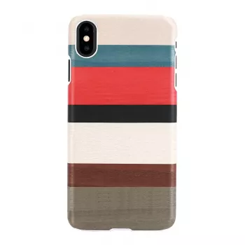 Viedtālruņa maciņš man and wood iPhone X/XS — Corallina White
