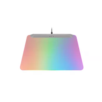 Spēļu peles paliktnis Razer Firefly V2 Pro White — RGB fona apgaismojums, USB barošana, neslīdoša pamatne