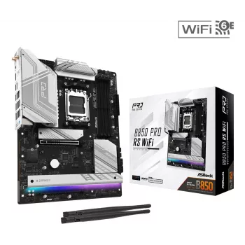 ASRock B850 Pro RS WiFi AM5 ATX mātesplate