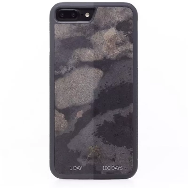 Vāciņš Woodcessories 0914 iPhone 7 Plus / 8 Plus dabīgā šīfera aizmugure