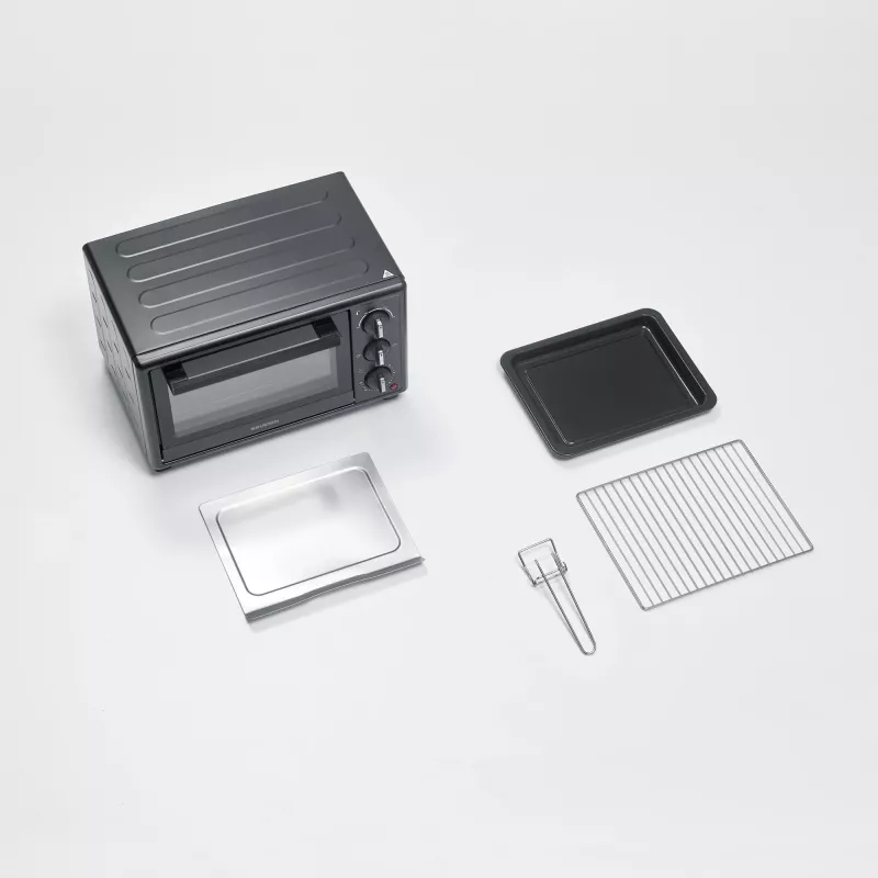 Elektriskais mini krāsns SEVERIN TO 2078 — 20 L, 1600 W, melna