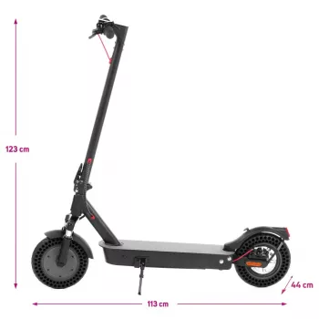 Elektriskais skrejritenis SENCOR SCOOTER TWO S70 400W, melns