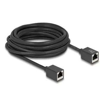 DeLOCK 90334 tīkla kabelis Cat6a 7.5 m Melns