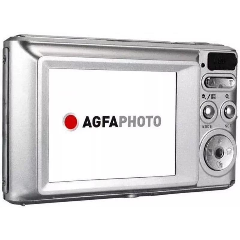 AgfaPhoto DC5200 digitālā kamera - kompaktkamera - 21 MPix - 720p - sudraba (DC5200-SIL)