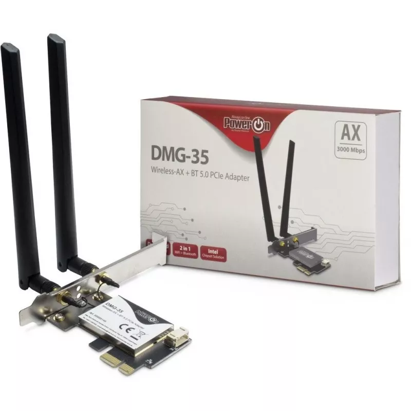 Inter-Tech DMG-35 WLAN / Bluetooth 3000 Mbit/s Iebūvējams (88888149)