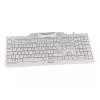 Tastatūra CHERRY KC 1000 SC vadu, ar viedkartes lasītāju, gaiši pelēka, USB, QWERTY UK