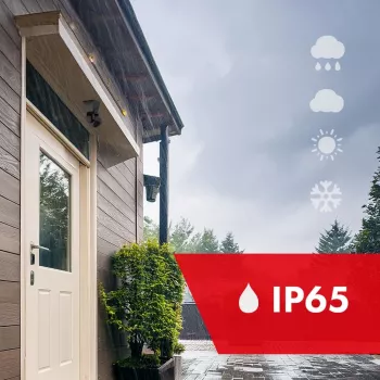 PIR kustības sensors MACLEAN MCE201 B/B IP65 pasīvais infrasarkanais detektors, laikapstākļiem izturīgs