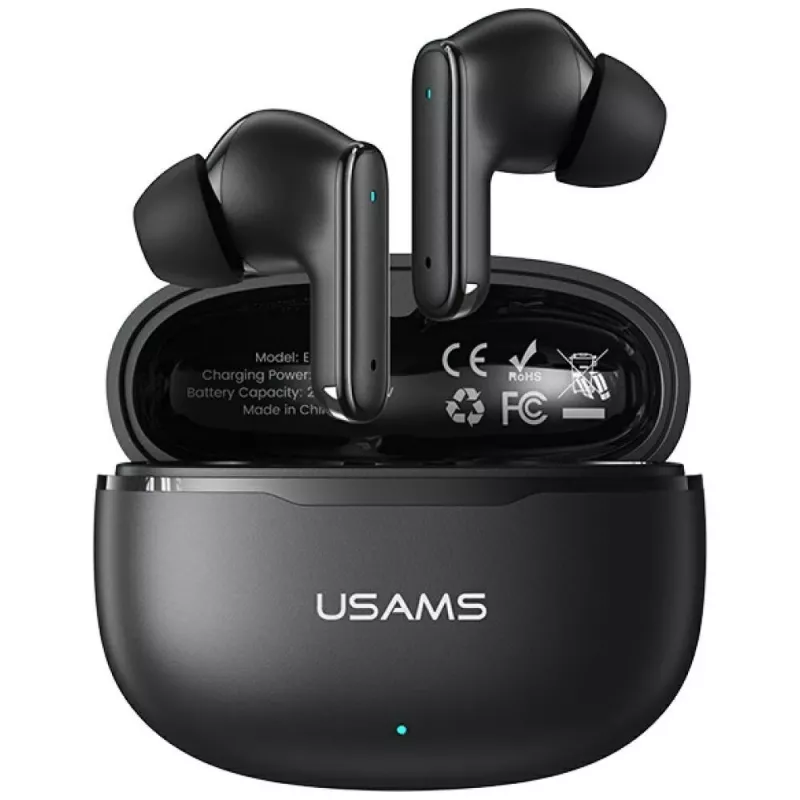 Bezvadu austiņas Usams E05 TWS melnas