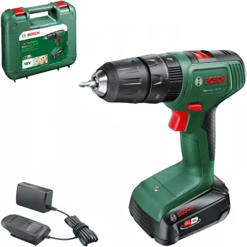 Bezvada triecienurbjmašīna EasyImpact 18V-38 (Zaļa/melna, Litija-jona akumulators 2,0Ah, Pārnēsāšanas soma, POWER FOR ALL ALLIANCE)