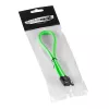 CableMod ModMesh SATA 3 kabelis 30 cm – gaiši zaļš
