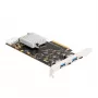 DeLOCK 90097 Iekšējais USB 3.2 Gen 2 Type-C PCIe adapteris 20 Gbit/s