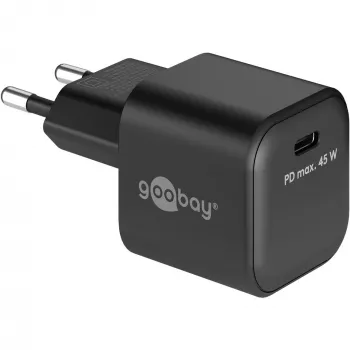 Goobay Charger 65331 Iekštelpu Lādētājs Ātrai Uzlādei Melns USB Type-C