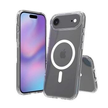 Screenor Bumper iPhone 17 Air Magsafe Caurspīdīgs