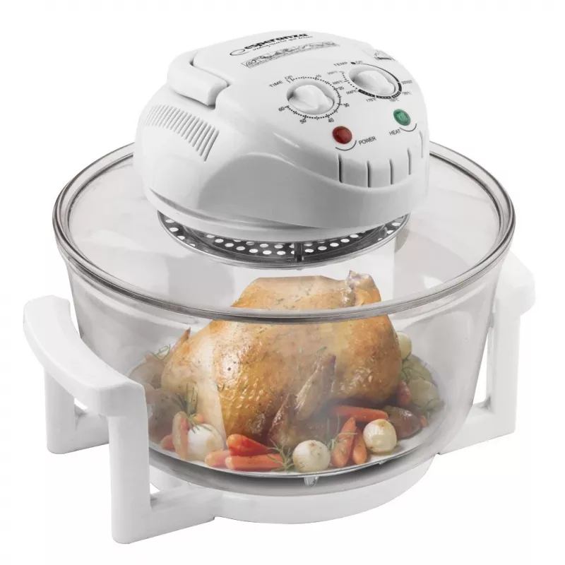 Halogēna cepeškrāsns ESPERANZA EKO003 — 12 L, 1400 W, max 250 °C, balta