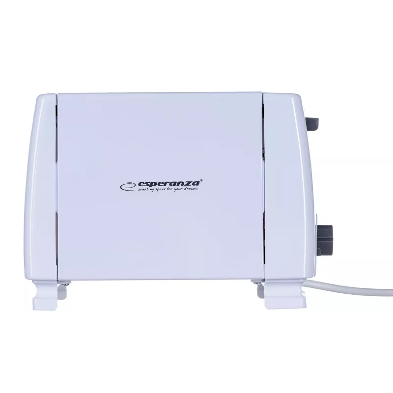 Esperanza EKT001 Caprese 2 šķēles 600 W Balts tosteris