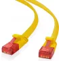 Tīkla kabelis Helos 262990 sarkans/dzeltens 3m Cat6 U/UTP