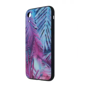 Stikla aizsargplēve Tellur Cover Glass print iPhone XR ar palmas rakstu