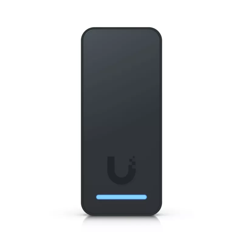 Ubiquiti Access Reader G2 melns – NFC karšu lasītājs un izejas pieprasījuma ierīce