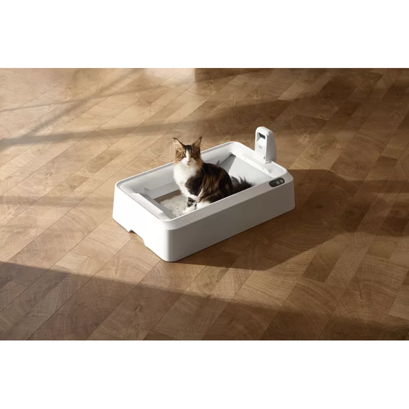 Pašattīroša kaķu smilšu kaste PETKIT T7-EU, balta