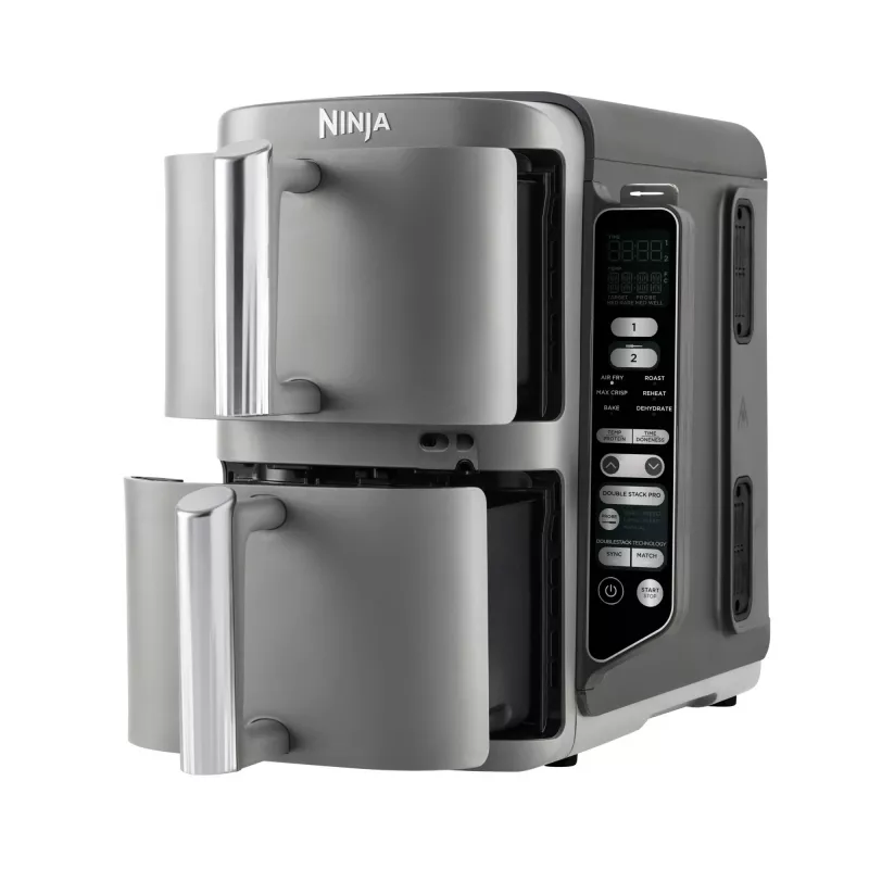 Ninja Double Stack XL Gaisa Frizieris 2 nodalījumi ar temperatūras zondi SmartCook 9.5 L SL451EU
