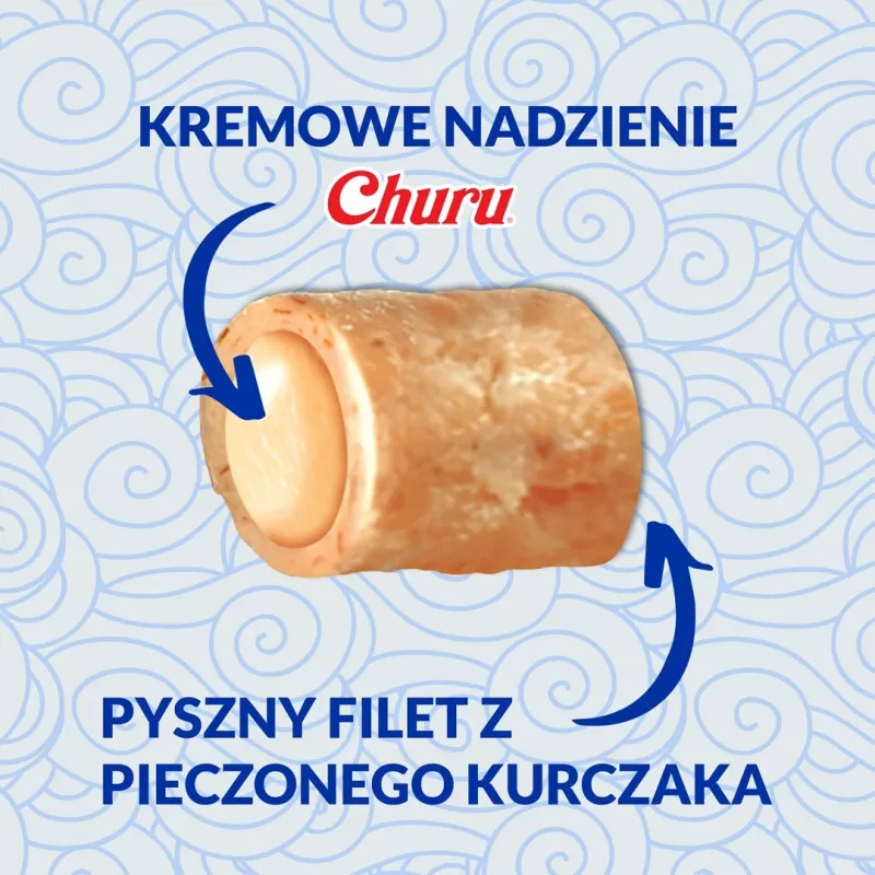 INABA Churu Bites Vistas gaļa ar tunzivi un gliemenēm - kaķu gardumi - 3x10 g