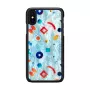 iKins Poppin Rock vāciņš tālrunim iPhone XS/X, melns