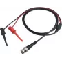 VOLTCRAFT BNC-Test vads 1.14 m Melns, Sarkans MSC-101 (MSC-101)