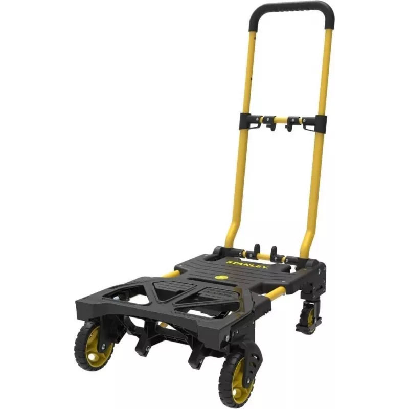 Stanley saliekamais transporta ratiņš līdz 70/137 kg, dzeltens/melns