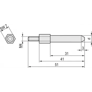SCHROFF 60895018 Kodēšanas skrūves 20 gab.