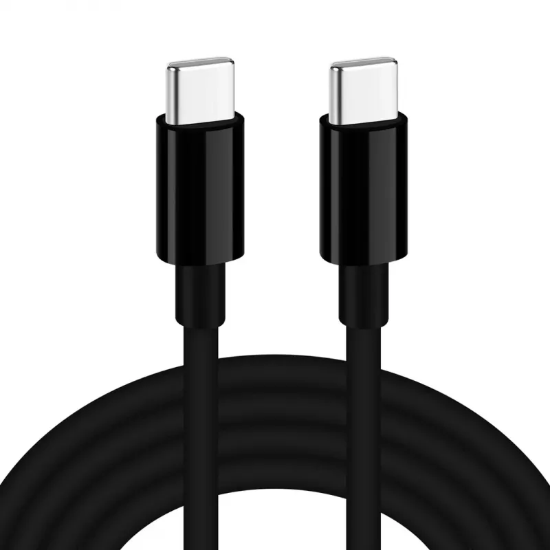 iBOX IKUTC USB-C kabelis 60W 1m Melns