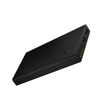 Green Cell PBGC02S 10000 mAh Litija Polimēra Strāvas Banka Melna