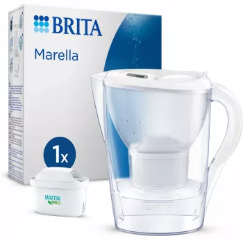 Brita 125219 Marella Ūdens Taupīšanas Filtrs 2.4 L Balts
