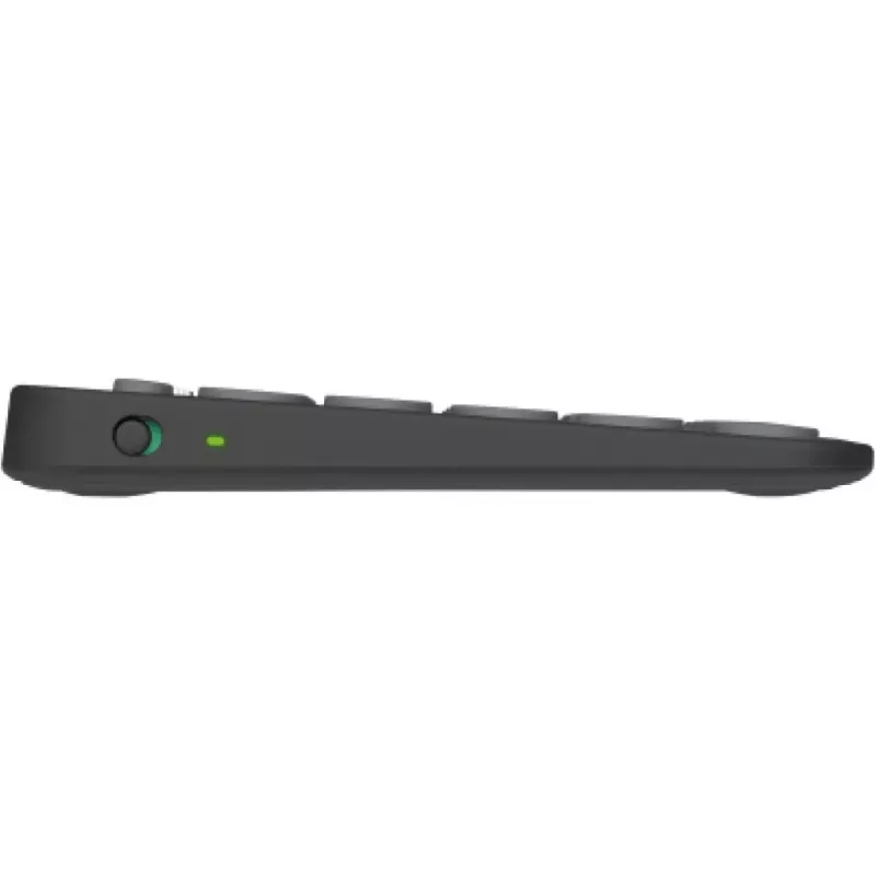 Logitech Pebble Keys 2 K380s - Bezvadu tastatūra - Bluetooth LE - QWERTZ - Vācu - Tonal Graphite (920-011795)