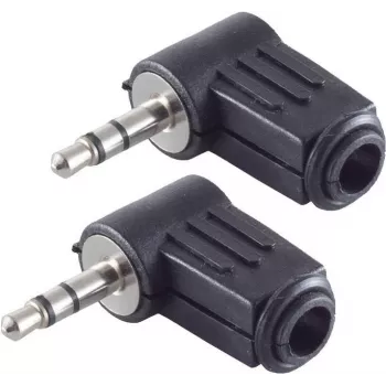 Vadu savienotājs ShiverPeaks BS51200-W2 3.5 mm Melns