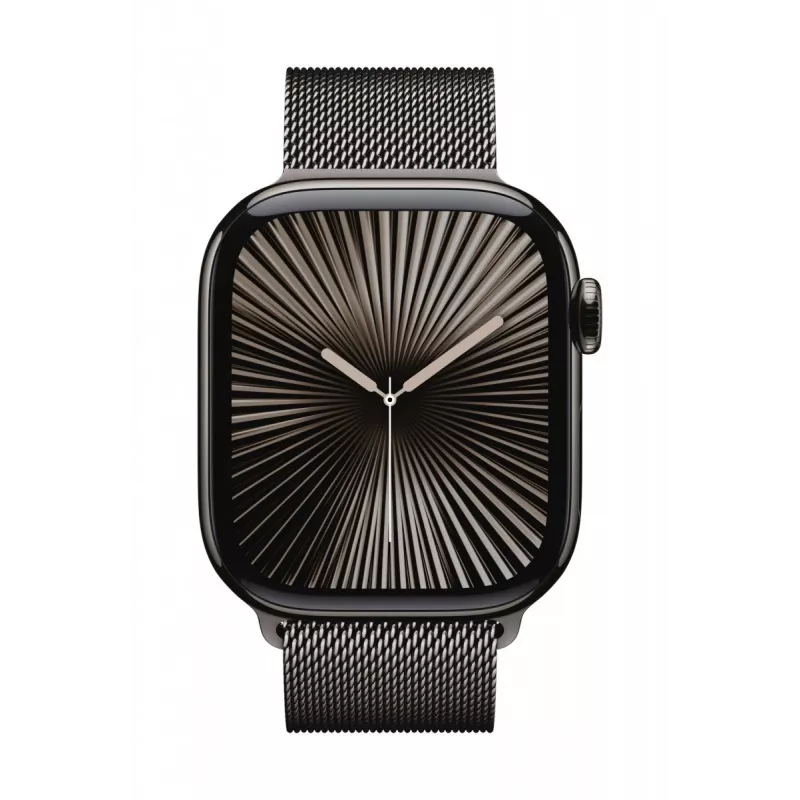 Apple Watch Series 10 GPS + Cellular 46 mm Slate Titanium Maciņš ar Slate Milanese Cilpu - M/L