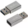 LogiLink AU0056 USB 3.2 Gen 1 Adapter USB Type-C Sievišķā Sudraba