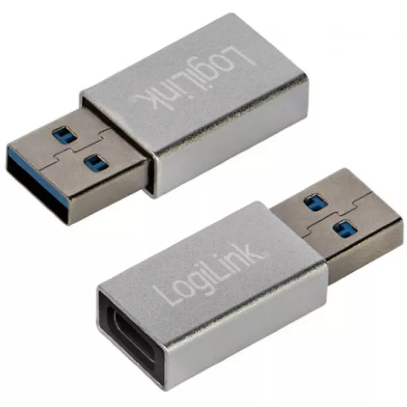 LogiLink AU0056 USB 3.2 Gen 1 Adapter USB Type-C Sievišķā Sudraba