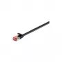 Wentronic Goobay CAT 6 Flat-Patch kabelis, U/FTP, Melns, 15 m - Vara materiāls (94238)