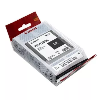 Canon PFI-120BK oriģinālā melnā tintes kasetne 1 gab.