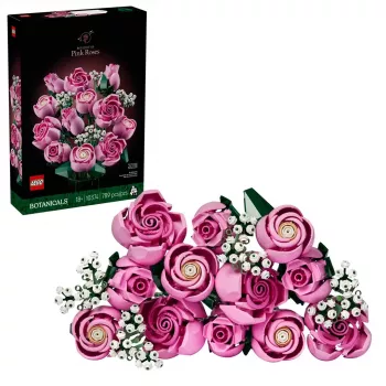 LEGO BOTANICALS 10374 Rožu pušķis rozā krāsā
