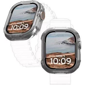 UAG Urban Armor Gear Scout Maciņš Apple Watch Ultra caurspīdīgs 1A4416114G4G