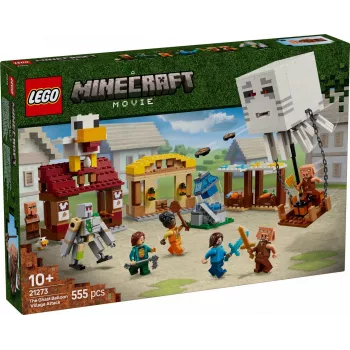 LEGO MINECRAFT 21273 Ghast Balonu Ciema Uzbrukums