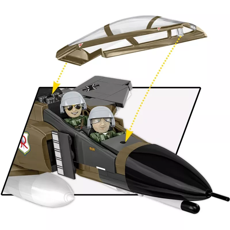 Bloku komplekts Armed Forces F-4F Phantom II 676 bloki
