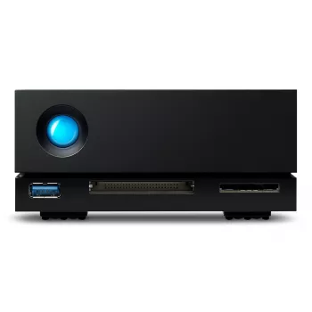 LACIE 1big Dock 10TB Thunderbolt 3 + USB 3.1 8.9cm 3.5 collu MAC un PC - pelēks
