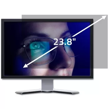 Privātuma filtrs QOLTEC 51059 23.8 collu (60.5 cm) monitoram, 527 x 296.9 mm, caurspīdīgs